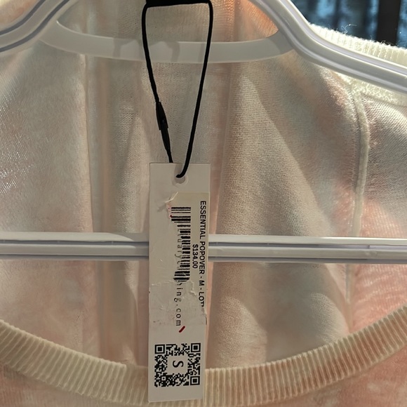 Sanctuary pink and white cloudy sweater new with tags medium - Picture 4 of 5